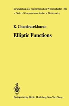 Hardcover Elliptic Functions Book