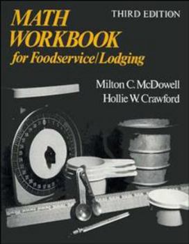 Paperback Math Workbook for Foodservice / Lodging Book