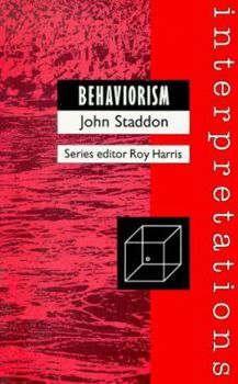 Paperback Behaviorism Book