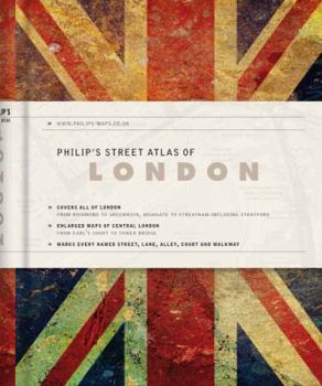 Hardcover Philip's Street Atlas of London. Book