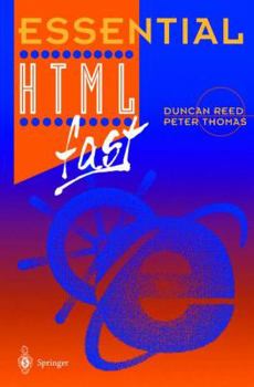 Paperback Essential HTML Fast Book