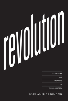 Hardcover Revolution: Structure and Meaning in World History Book