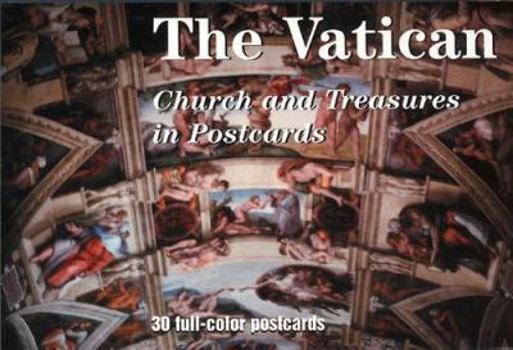 Paperback The Vatican: Church and Treasures in Postcards Book