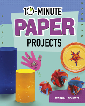 Hardcover 10-Minute Paper Projects Book