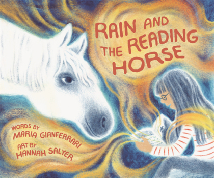 Library Binding Rain and the Reading Horse Book