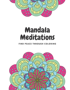 Paperback Mandala Meditations Book