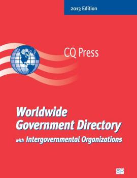 Paperback Worldwide Government Directory with Intergovernmental Organizations (Worldwide Government Directory With International Organizations) Book
