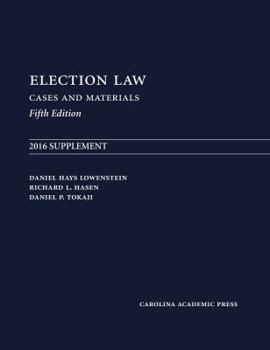 Paperback Election Law: 2016 Supplement Book