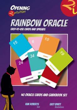 Cards Opening2intuition Rainbow Oracle: 40 Oracle Cards and Guidebook Set Book