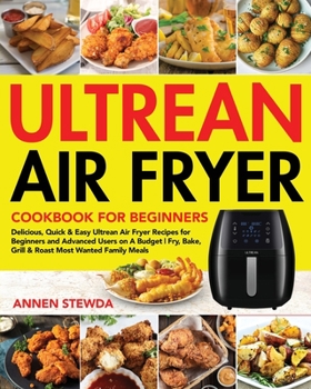 Paperback Ultrean Air Fryer Cookbook for Beginners Book