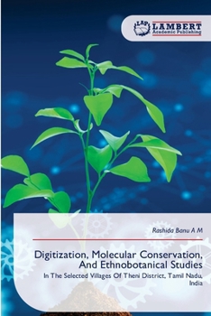 Paperback Digitization, Molecular Conservation, And Ethnobotanical Studies Book