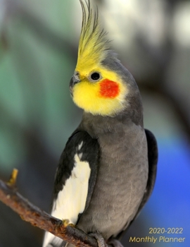 2020-2022 Monthly Planner: Cockatiel Cover | Three Year Planner | 36 Months