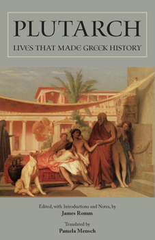 Paperback Lives that Made Greek History Book