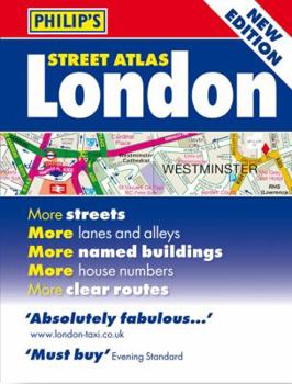 Paperback Philip's Street Atlas London Book