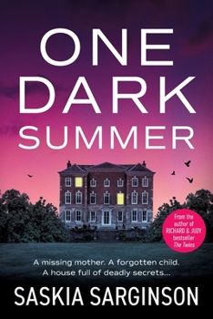 Paperback One Dark Summer [Large Print] Book