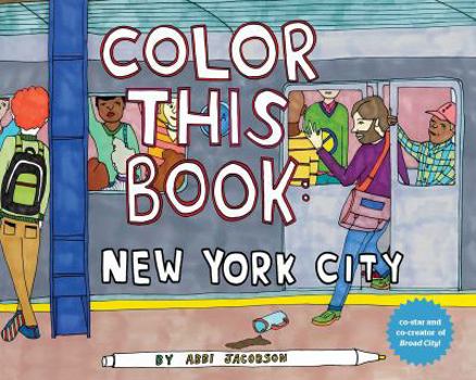 Paperback Color This Bk New York City Book