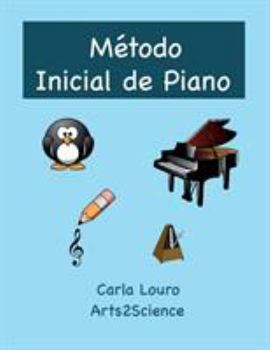 Paperback Método Inicial de Piano: com áudio gratuito [Portuguese] Book