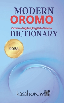 Paperback Modern Oromo Dictionary: Oromo-English, English-Oromo Book