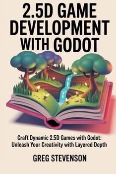 Paperback 2.5D game development with Godot: Craft Dynamic 2.5D Games with Godot: Unleash Your Creativity with Layered Depth Book