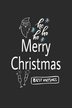 Merry Christmas and happy new year journal notebook: Merry Christmas and happy new year journal notebook for Women and men and girls 120 pages 6*9