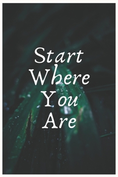 Paperback Start Where You Are: Dream Journal Book