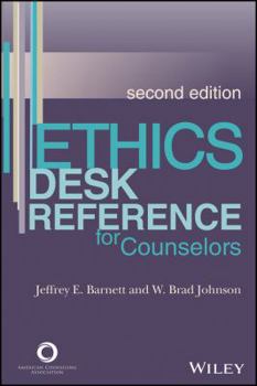Spiral-bound Ethics Desk for Counselors Book