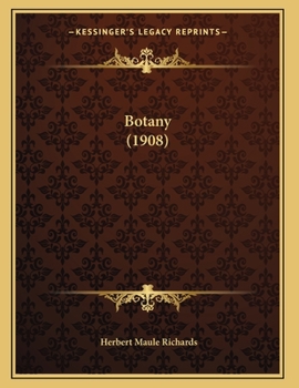 Paperback Botany (1908) Book
