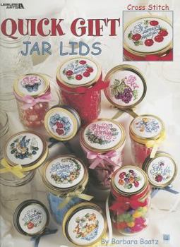 Paperback Quick Gift Jar Lids: Cross Stitch Book