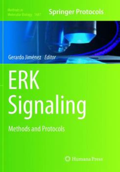 Paperback Erk Signaling: Methods and Protocols Book