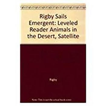 Paperback Animals in the Desert, Satellite: Leveled Reader Book