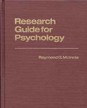 Hardcover Research Guide for Psychology Book