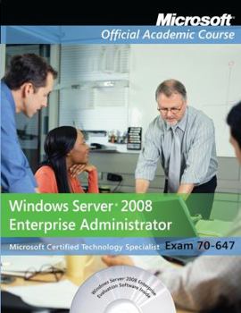 Paperback Exam 70-647: Windows Server 2008 Enterprise Administrator with Lab Manual Set Book