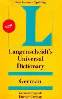 Paperback Universal German-English Dictionary [German] Book