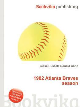 Paperback 1982 Atlanta Braves Season Book