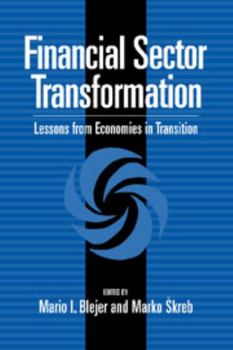 Hardcover Financial Sector Transformation Book