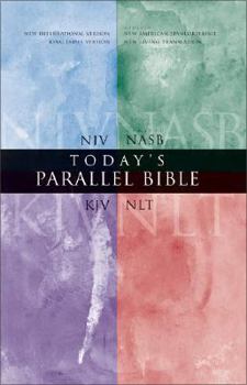 Hardcover Today's Parallel Bible-PR-NIV/NASB/KJV/NLT Book