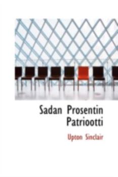 Hardcover Sadan Prosentin Patriootti Book