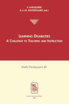 Paperback Learning Disabilities: A Challenge to Teaching and Instruction Book