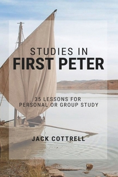 Paperback Studies in First Peter: 35 Lessons for Personal or Group Study Book