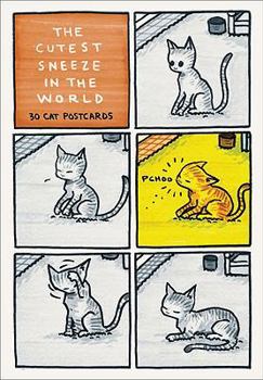 Cards The Cutest Sneeze in the World: 30 Cat Postcards Book