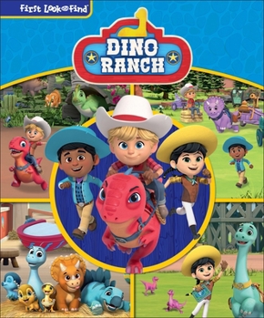 Library Binding Dino Ranch: First Look and Find Book