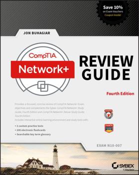 Paperback Comptia Network+ Review Guide: Exam N10-007 Book