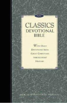 Hardcover New International Version Classics Devotional Bonded Leather Navy Book