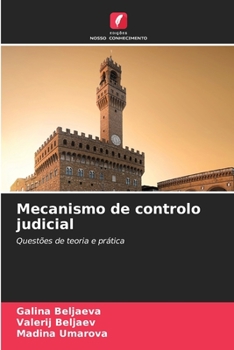 Paperback Mecanismo de controlo judicial [Portuguese] Book