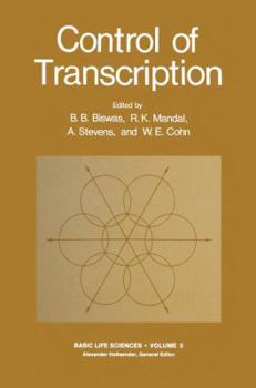 Paperback Control of Transcription Book