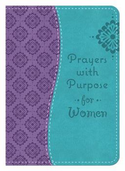 Imitation Leather Prayers with Purpose for Women Book