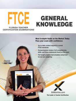 Paperback 2017 FTCE General Knowledge (082) Book