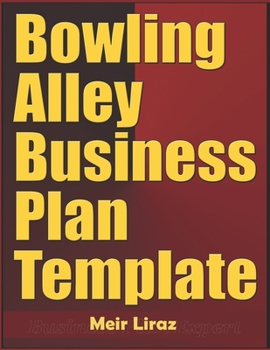 Paperback Bowling Alley Business Plan Template Book