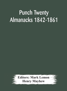 Hardcover Punch Twenty Almanacks 1842-1861 Book