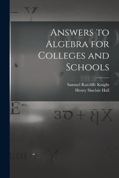 Paperback Answers to Algebra for Colleges and Schools Book